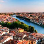 Vista della città di Verona